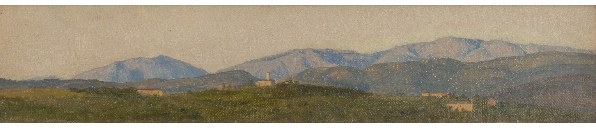 MATTHEW RIDLEY CORBET (BRITISH 1850-1902) THE MOUNTAINS OF URBINO FROM PERUGIA